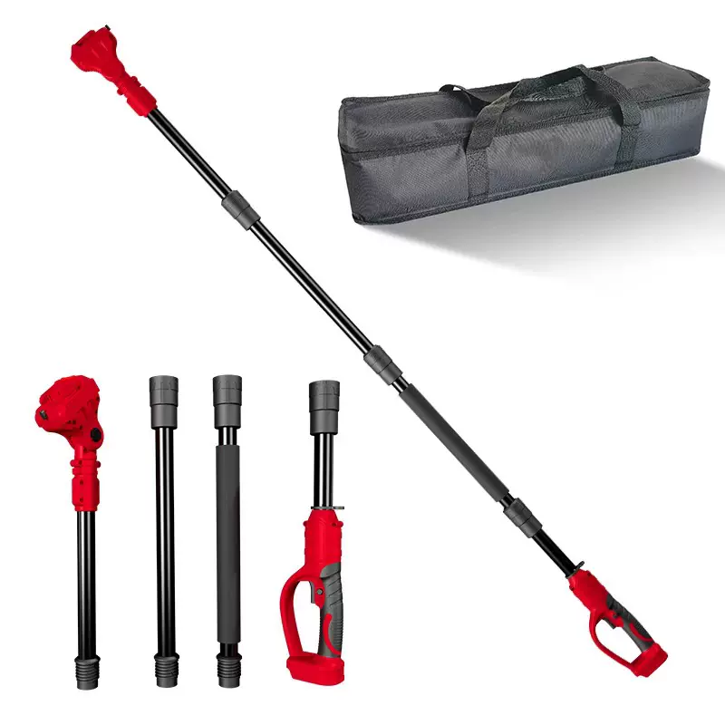 高枝锯高枝剪高空加长延长杆节插杆多种接口适配18-21V园林工具