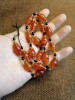 Onyx agate necklace, natural ore, accessory from pearl, pendant, wholesale