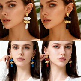 耳环;耳钉;首饰套装