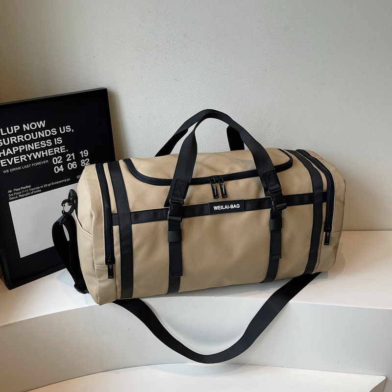 Bolsa de viaje de gran capacidad al aire libre de corta distancia separación seca y húmeda bolsa deportiva de acondicionamiento físico portátil bolsa de almacenamiento de entrenamiento de moda ligera