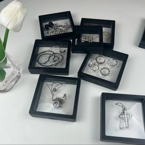 Jewelry storage box, earrings, necklace, ring, watch, anti-oxidation, dust-proof, portable carry-on, recommended by Ouyang Nana