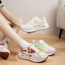 ins韩版新款老爹鞋女2025秋季学生运动跑步鞋透气休闲鞋增高HL881