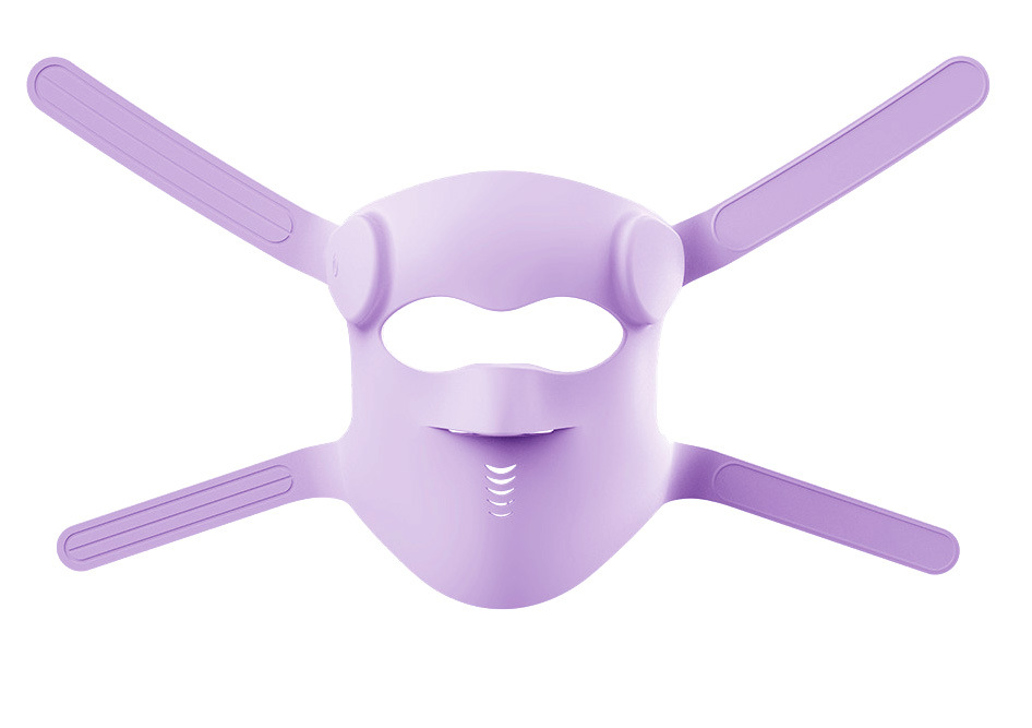 FDA510K transfronterizo nueva máscara de belleza de fotones inalámbrica 3D para blanquear y rejuvenecer la piel para el hogar, luz de hilera grande, luz de 9 colores