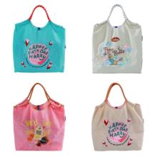 2025严选网红同款百搭刺绣ballchain环保袋包购物袋刺绣单肩包