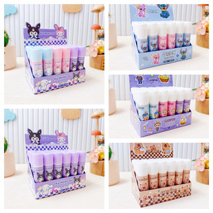 Cartoon Anime Kuromi Sanrio Solid Glue Elementary School Children's Handmade DIY Special Handbook Paste Glue Stick