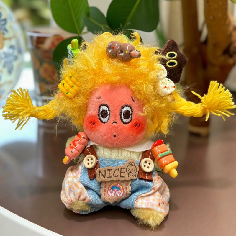 It’S so Suitable for the Star People. the Star People’S Braids Are 10cm Baby Clothes. the Cotton Doll Transforms These Braids It’S so Suitable for the Star People. the Star People’S Braids Are 10cm Baby Clothes. the Cotton Doll Transforms These Braids