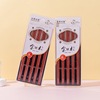 Chopsticks, organic kitchenware home use from natural wood, 10pcs