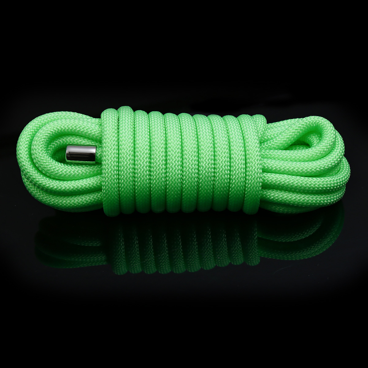 SM fábrica alternativa sexy algodón cuerda suministros coqueteo entrenamiento vinculante cuerda verde luminoso fluorescente juguetes sexuales