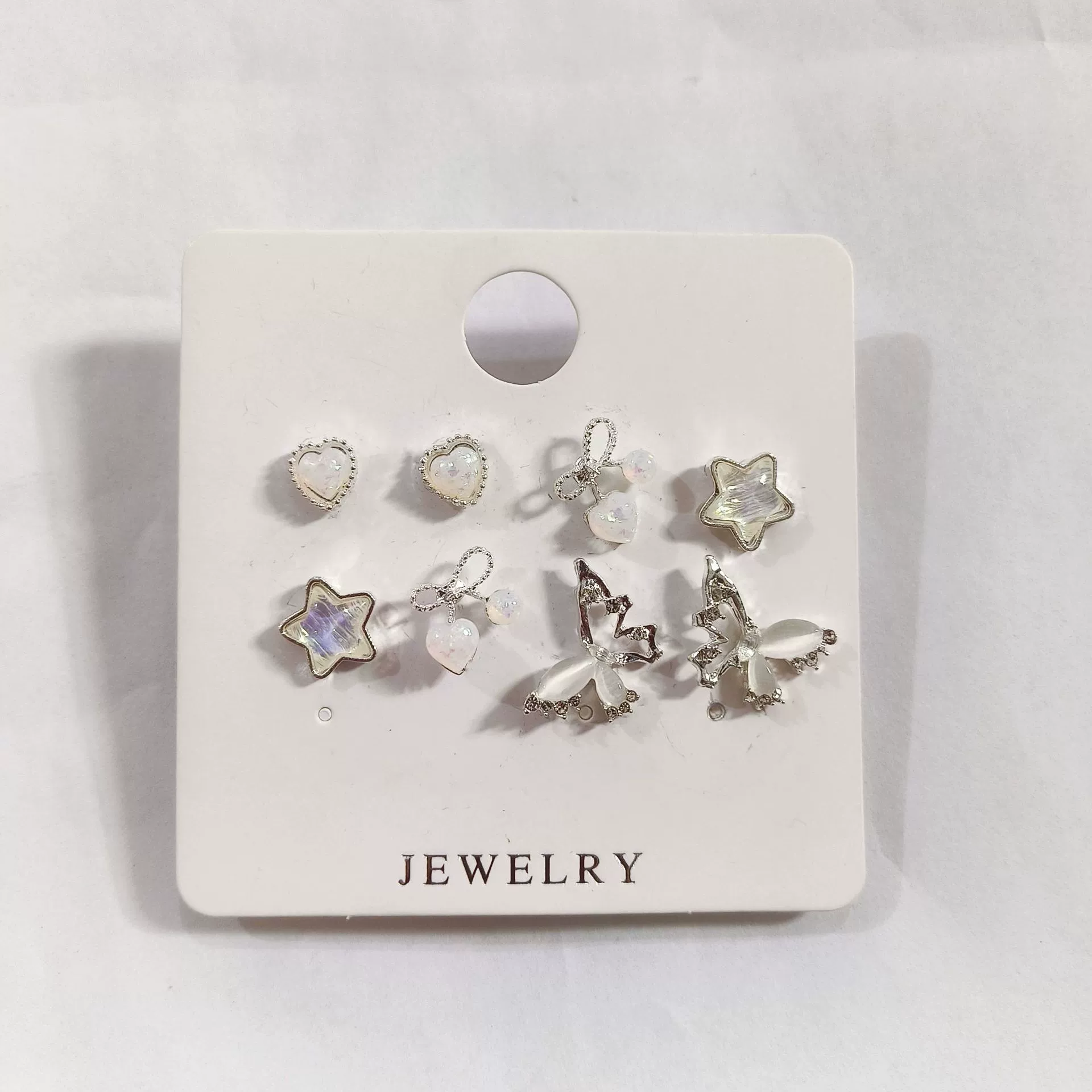 Earrings, jewelry, small design set, high-end