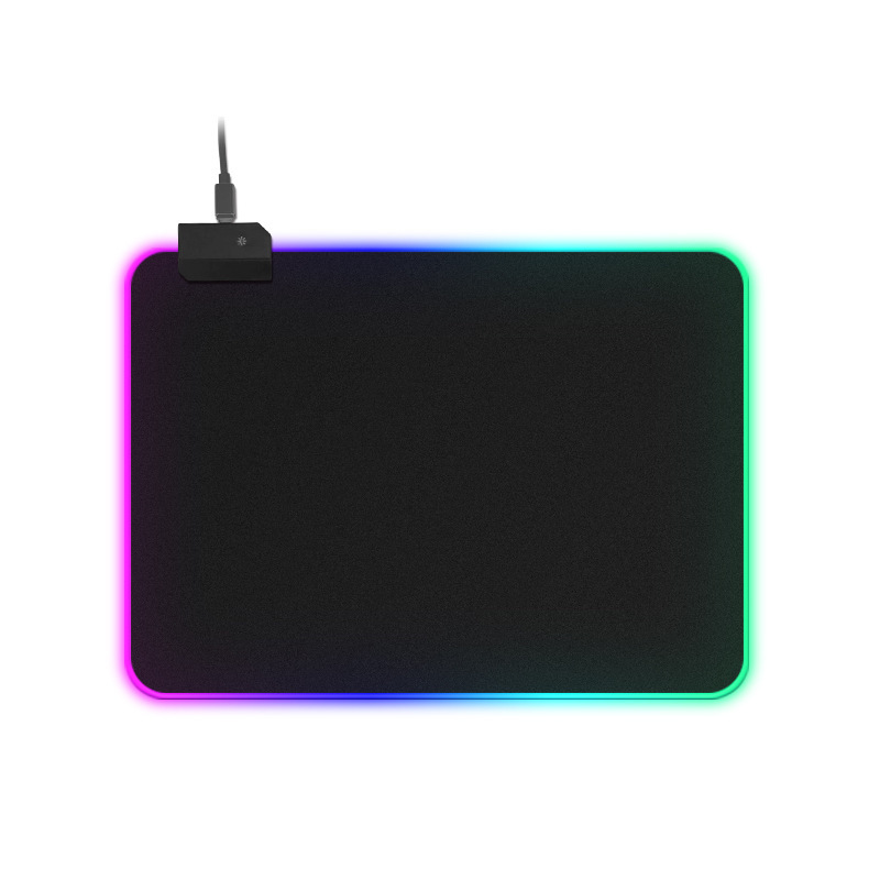 ゲーム E スポーツ RGB マウスパッドシンフォニー LED ラバーキーボード滑り止めデスクマット大型発光卸売|undefined