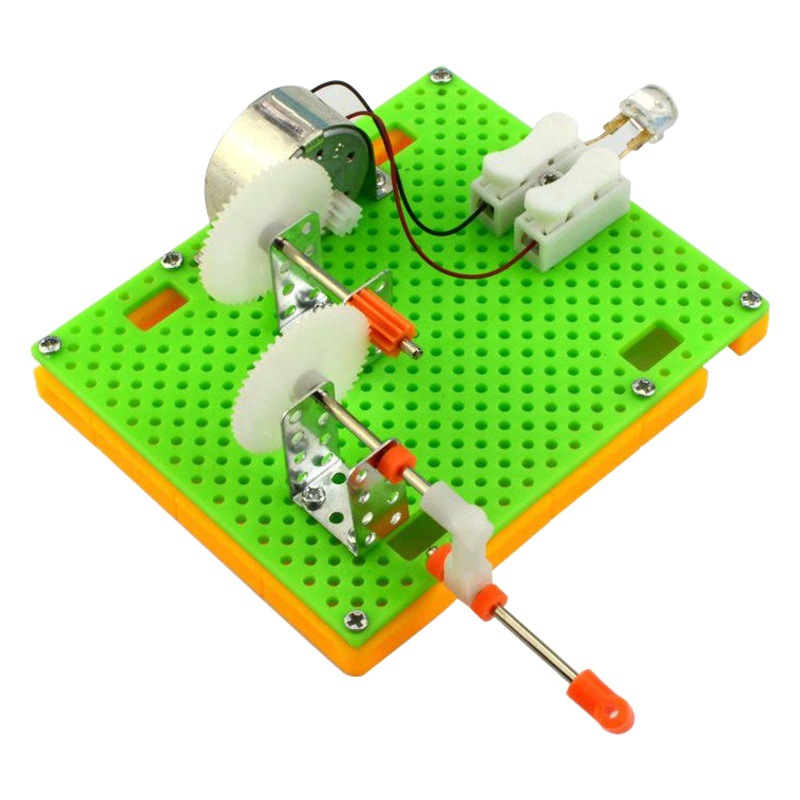 Ciencia y Tecnología pequeña producción DIY generador de mano Escuela Primaria estudiante vapor ciencia experimento juguete material hecho a mano al por mayor