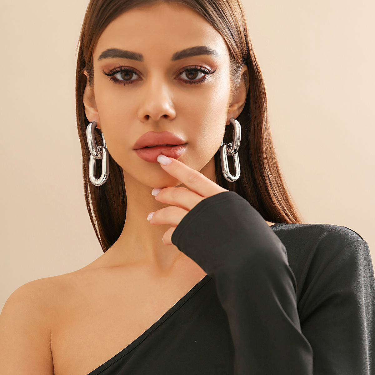15g Weight Alloy Ear Needle Material Earrings Classification 1 Pair Quantity Holiday, Travel Occasion CCB, Alloy Material Geometric Pattern Women's Gender Plating Design Casual, Elegant, Lady Style 1 Pair Casual Elegant Lady Geometric Plating CCB Alloy Earrings 31