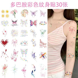 纹身贴;纸质工艺品;发夹