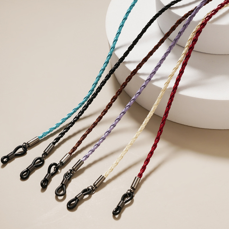 Braided Twist Glasses Rope Glasses Chain Glasses Rope Glasses Strap Sunglasses Glasses Rope Glasses Accessories Anti-Lost Lanyard Braided Twist Glasses Rope Glasses Chain Glasses Rope Glasses Strap Sunglasses Glasses Rope Glasses Accessories Anti-Lost Lanyard