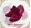Rose red lace