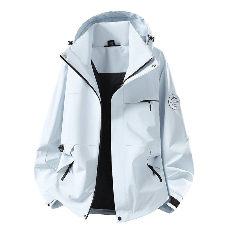 Thirteen-Color Camel Two-Way Zip Popular Spring and Autumn Single-Layer Windproof Waterproof Breathable Sports Jacket for Men and Women Thirteen-Color Camel Two-Way Zip Popular Spring and Autumn Single-Layer Windproof Waterproof Breathable Sports Jacket for Men and Women