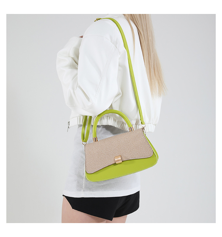 493g Weight Lock clasp Closure Type Single Shoulder Strap, Top Handle Strap Type Crossbody Bag Bags Type Daily Occasion Pu Leather Material Color Block, Solid Color Pattern All Seasons Season Women's Gender Streetwear Style Square Shape Small Size Women's Small Pu Leather Color Block Solid Color Streetwear Square Lock Clasp Crossbody Bag 14