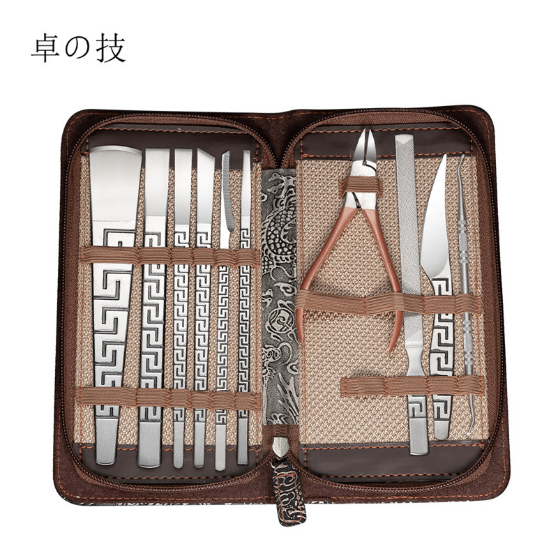 Pedicure Knife Set, Nail Groove Pliers, Nail File, Corn Knife, Nail Groove Nail Gray Yangzhou Three Knives Technician Knife Manicure