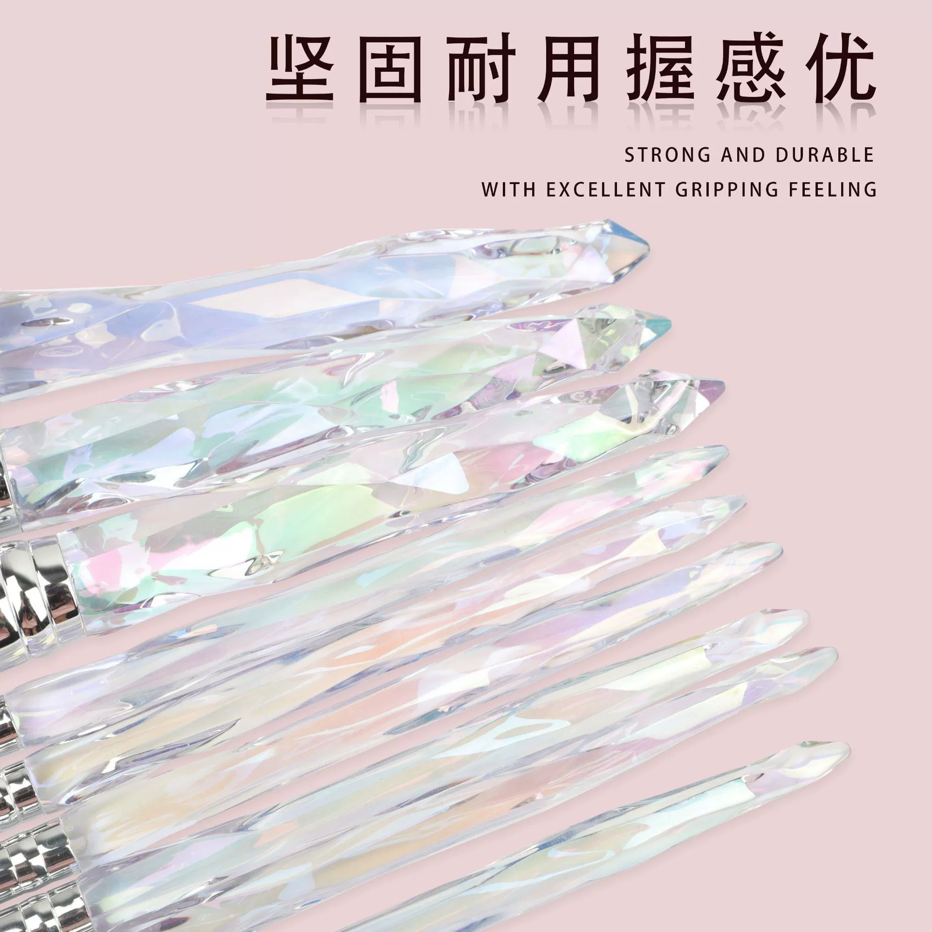 Кисть для лица, румяна, 9 штук, (跨境贸易)