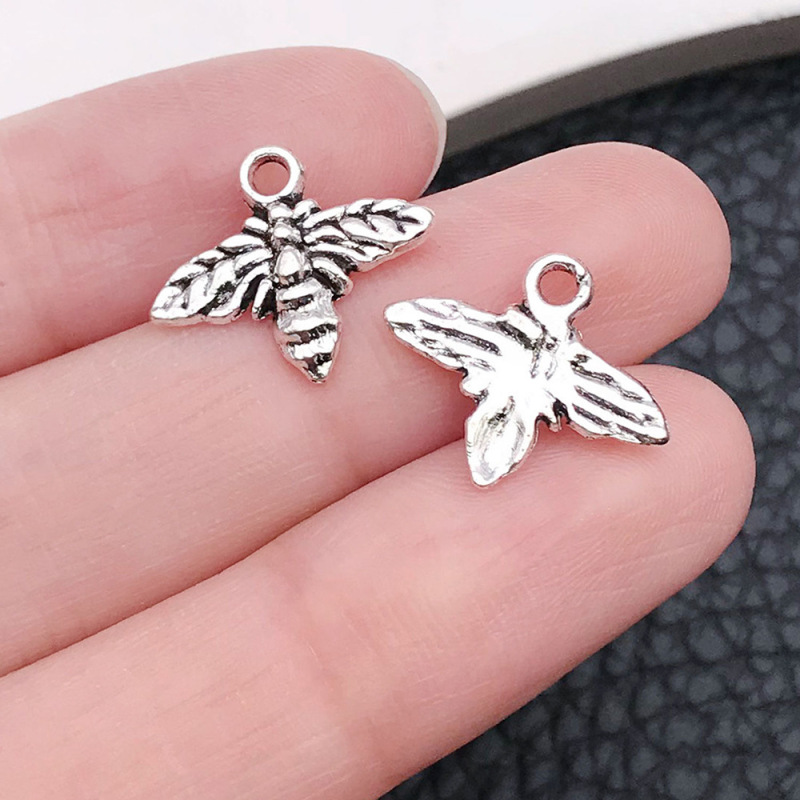 100種類の五色抜き蝶トンボミツバチ合金ペンダントdiyブレスレットキーホルダーアクセサリーバッグ|undefined