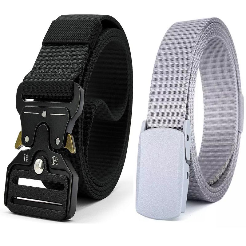 Cinturón táctico Cobra, cinturón de nailon, cinturón para hombre, cinturón de lona, cinturón para pantalón, cinturón extendido para hombre, cinturón versátil de moda para hombre