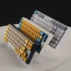 Transparent three -layer display racks send screw bags