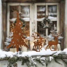 壁挂、壁饰;户外庭院摆件;金属工艺品