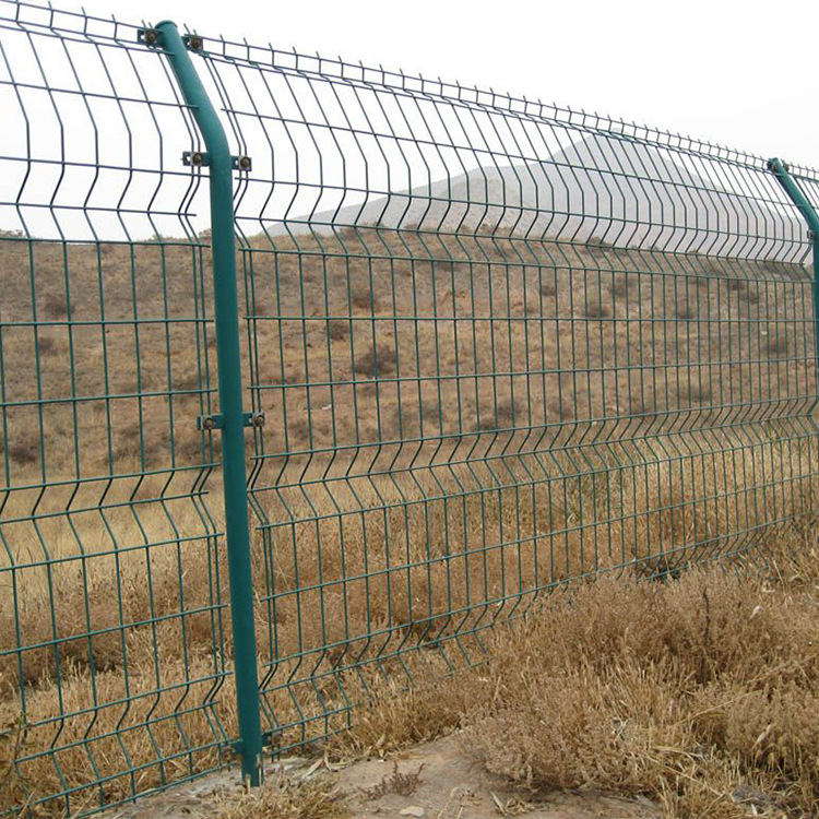 双边丝护栏网绿色隔离铁丝网围栏小区防护网围栏围墙护栏网