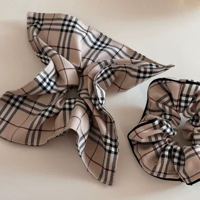 Hair Ring Simple All-match Plate | Saç üçün rezinlər