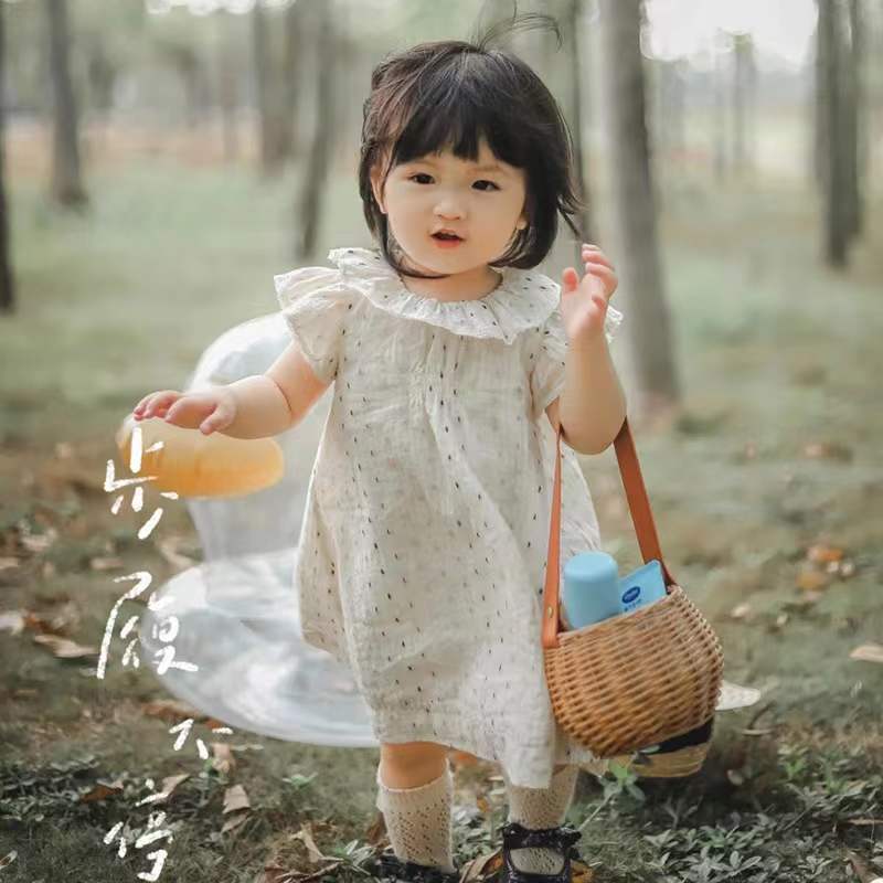 Cesta de mimbre de ins forma cóncava pequeña cesta apoyos fotográficos pastoral picnic cesta de la mano de los niños cesta de la flor