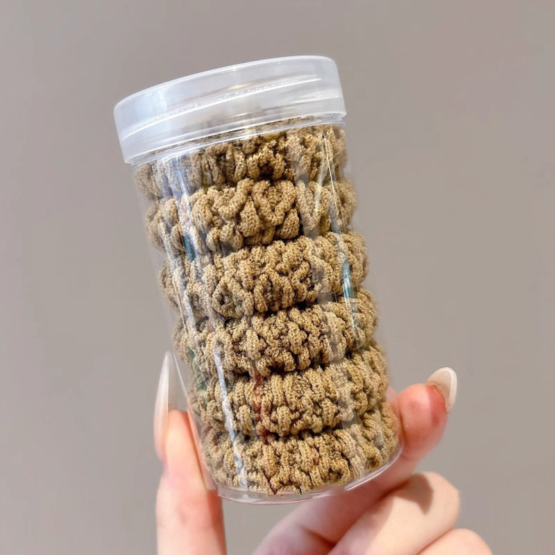 Toalla coreana anillo de cabello de mujer alta elástica correa de correa durable cabello de cabello de adultos de cola de caballo alta cabello de cabello de cabello