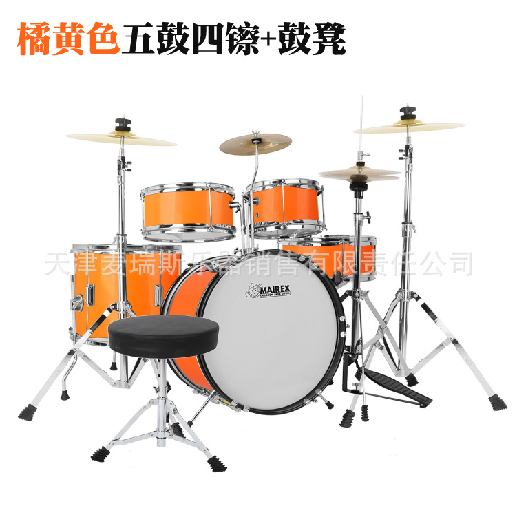Niños estantes batería principiante jazz batería iniciación temprana música percusión regalos para niños 2 - 15 años