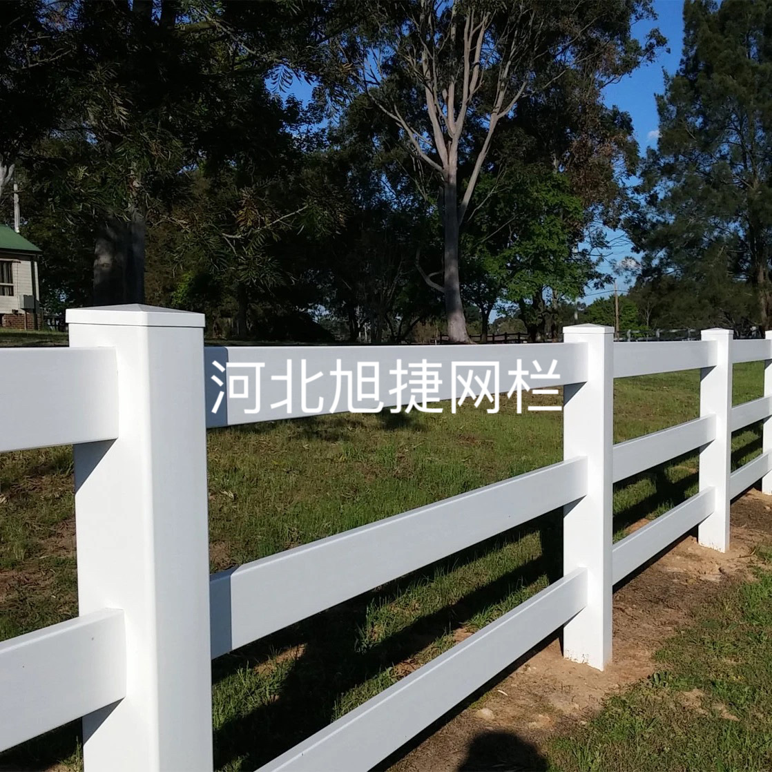 Equestrian fence 1.5×2.5 meters three horizontal bars