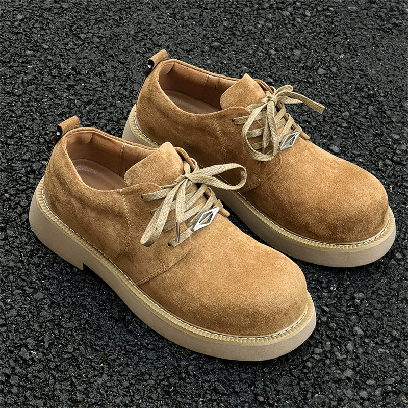 Большая голова дерби обувь Микки, дикая повседневная кожаная обувь