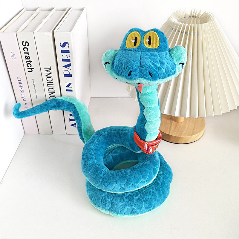 Zootopia Movie Merchandise: Gary the Snake Plush Toy, High-Quality Doll, Small Gift for Friends
