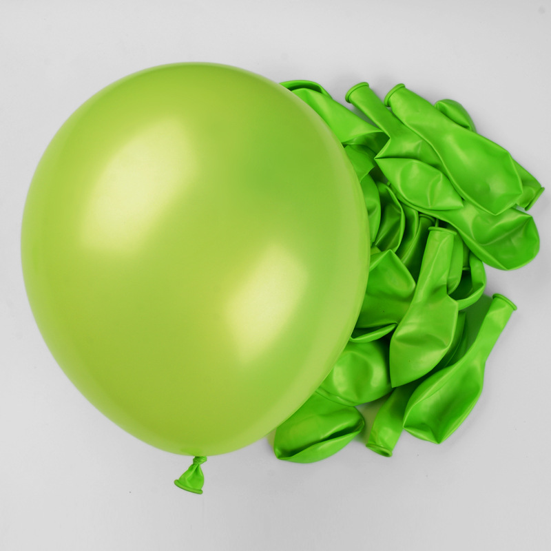 12 pulgadas globo de látex perla 2,8G color redondo Bola de látex fiesta de cumpleaños boda cumpleaños diseño Decoración