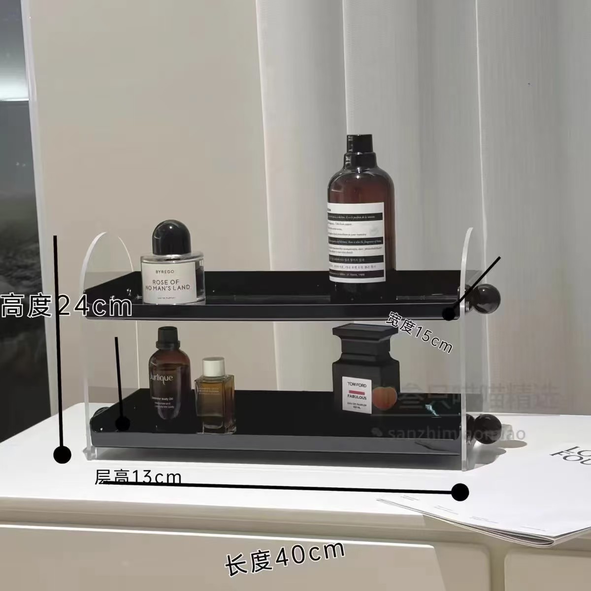 2층 [검정색] 검은색 공 4개, 길이 40*가로 15*높이 24cm