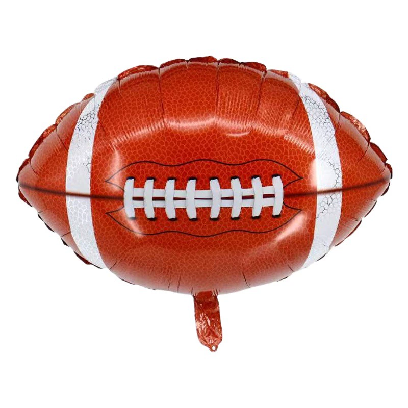Новый регби Бейсбол воздушный шар из алюминиевой фольги Американский футбол воздушный шар из алюминиевой фольги вечерние карнавальные украшения Макет воздушный шар
