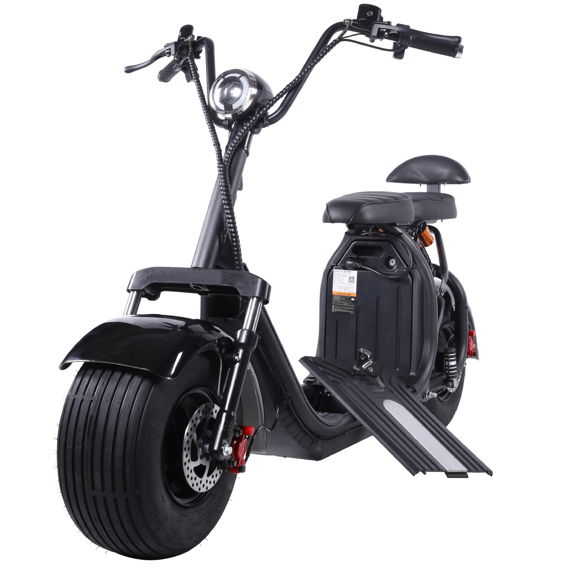 Calidad de exportación EEC X7 Harley vehículo eléctrico de litio doble adulto citycoco vehículo eléctrico skateboard eléctrico