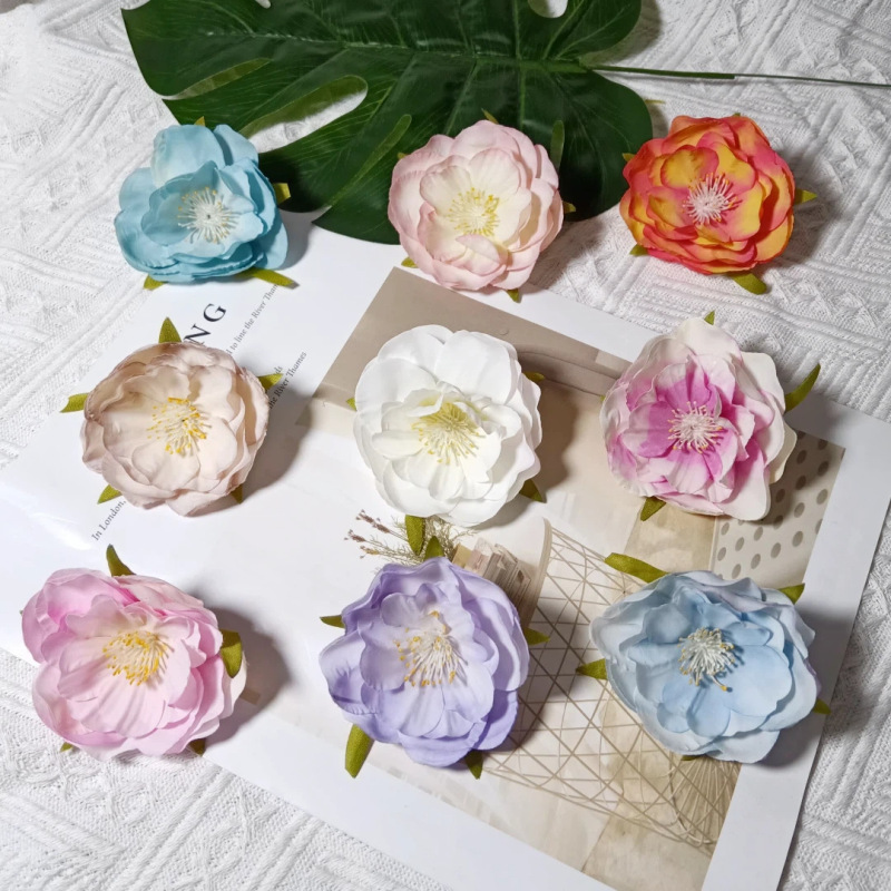 Camellia Flower Simulation Hibiscus Flower Head DIY Hanfu Hairpin Flower Materials Handmade Ancient Style Hair Accessories Headdress Hat Flower Camellia Flower Simulation Hibiscus Flower Head DIY Hanfu Hairpin Flower Materials Handmade Ancient Style Hair Accessories Headdress Hat Flower