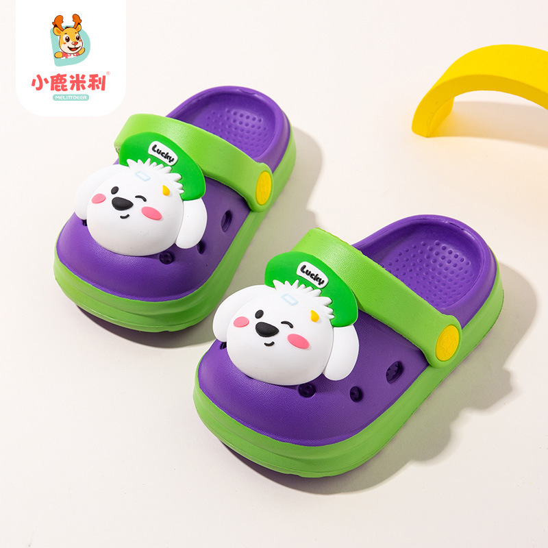 Baby Slippers for Summer, Ages 1-3, Soft-Soled Toddler Home Cartoon Clogs, Breathable Sandals for Boys and Girls, Wholesale Baby Slippers for Summer, Ages 1-3, Soft-Soled Toddler Home Cartoon Clogs, Breathable Sandals for Boys and Girls, Wholesale