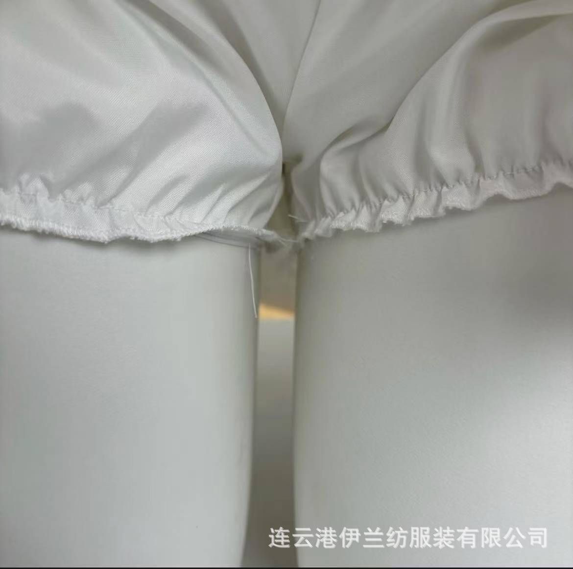 Ballet-Style White Tutu Skirt with Double Bow Detail, Cute Roleplay Costume — detail image 5