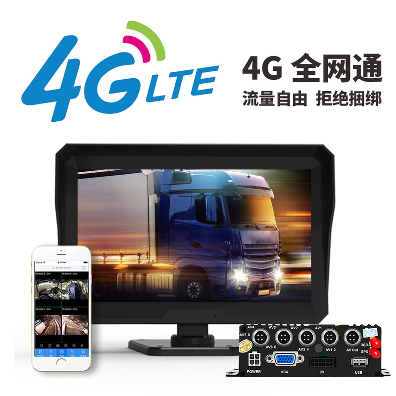 国境を越えたチーム管理4G遠隔リアルタイム監視定位AHD高精細夜視能動安全車載DVR卸売り|undefined