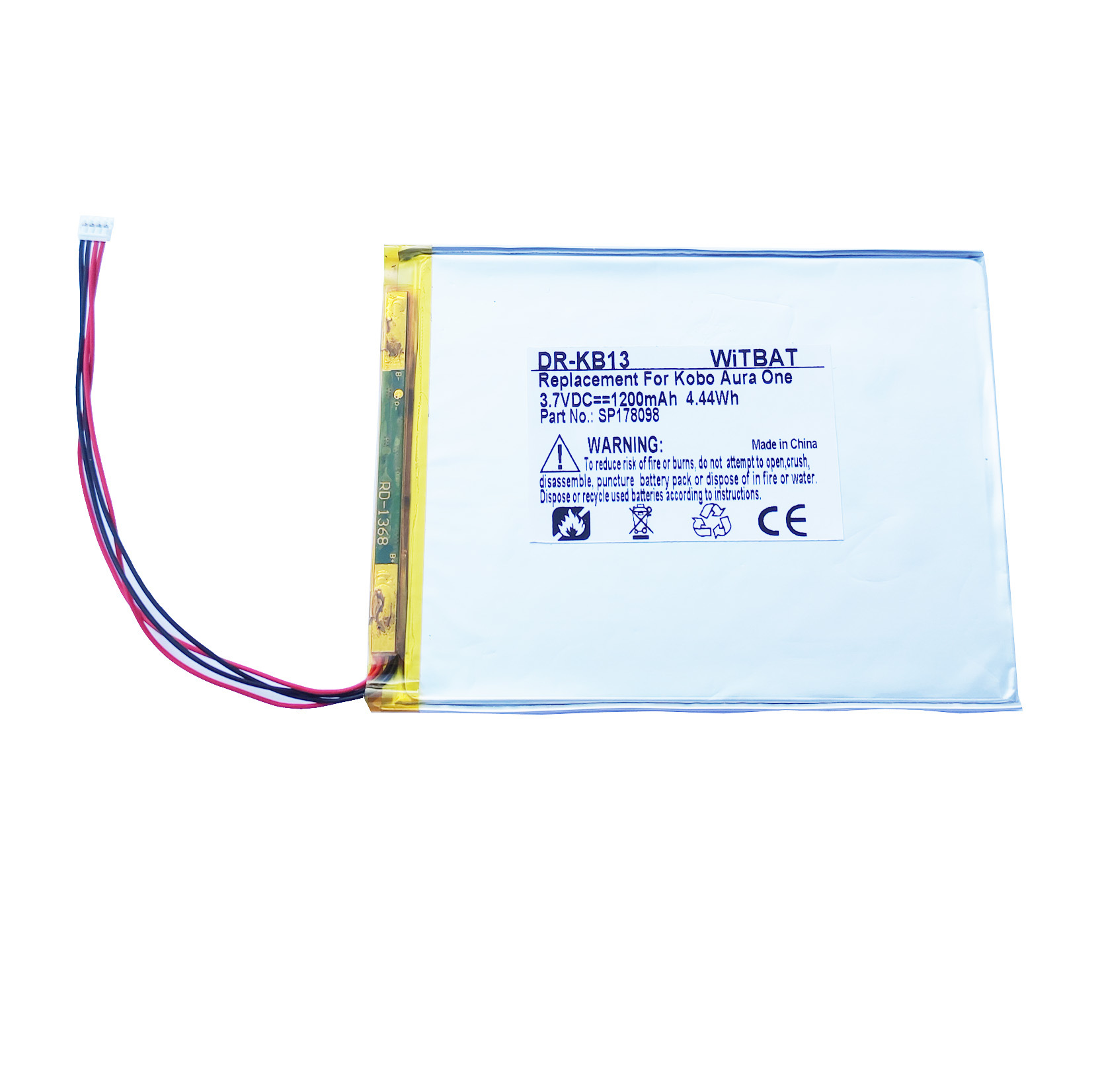 适用Kobo Forma电子阅读器电池SP178098