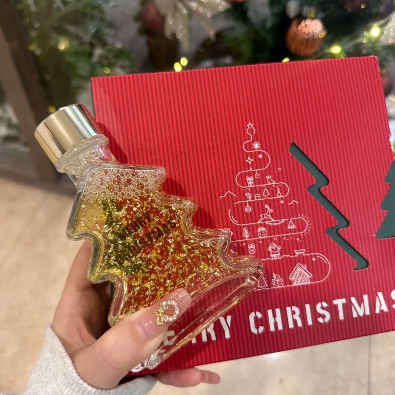 Caja de regalo de fragancia de Navidad, jardín de jasmin, fragancia fresca y fragancia perdurable, decoración de dormitorio de oficina
