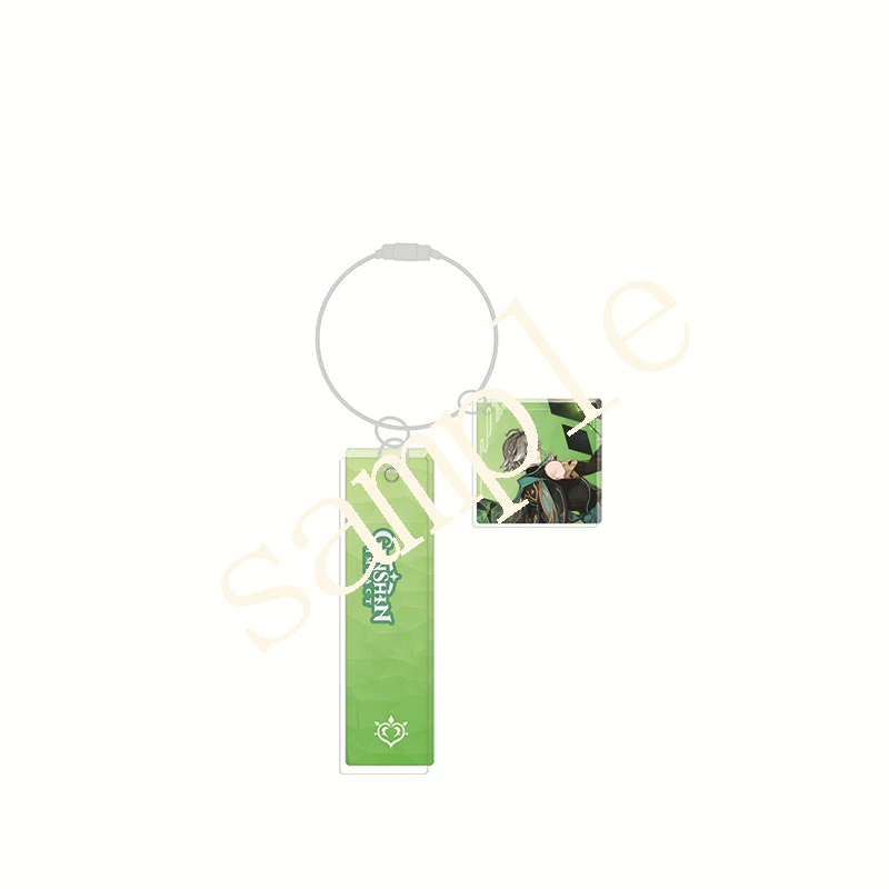Genshin Impact, acrylic keychain, pendant
