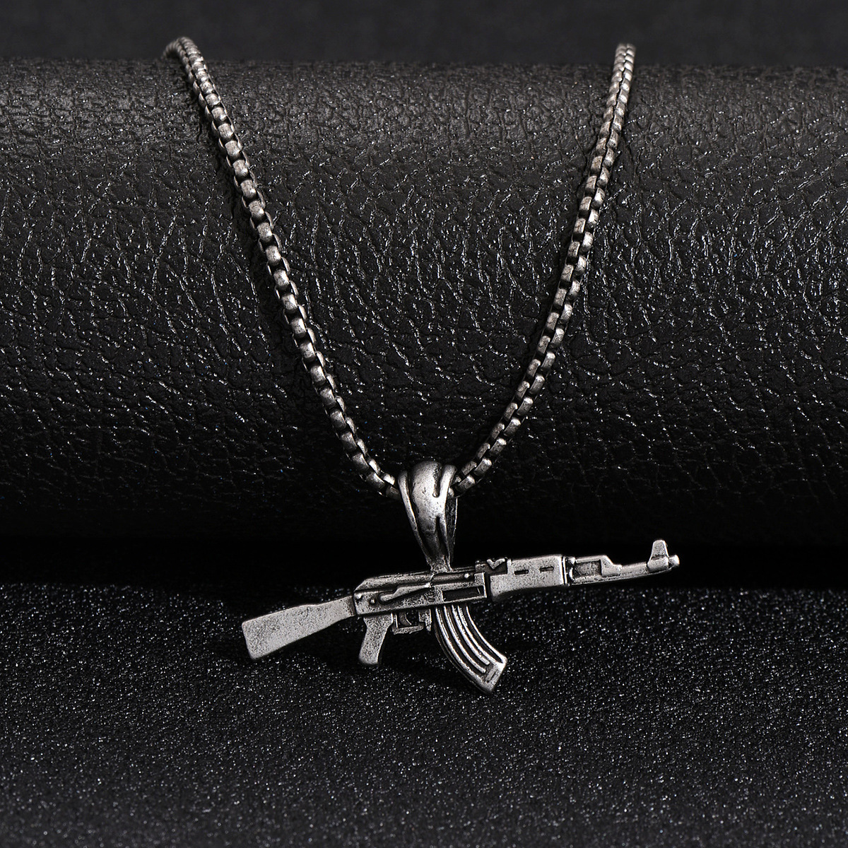 Ak47 Gun Pendant Necklace Fashion Jewelry For Men And Women_voghion.com