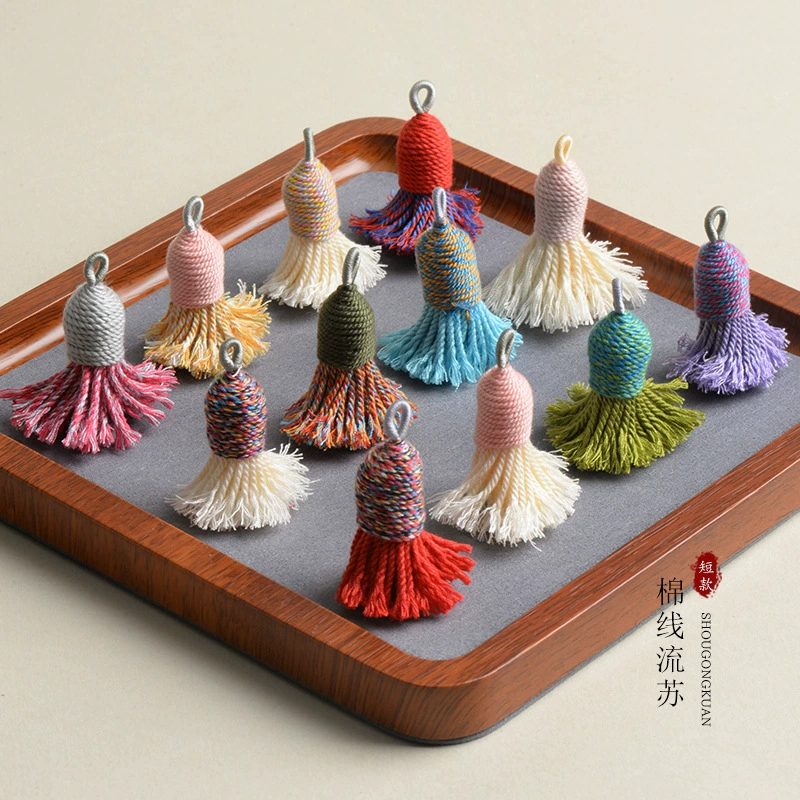 Национальный прилив Дуньхуан цвет короткая толстая маленькая кисточка