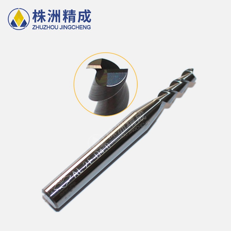 株洲硬质合金 铝制品加工铣刀 硬质合金直柄平头立铣刀AL-2E-D4.0