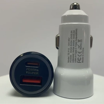 C Transparent 60W Super Fast — Mobil şarj cihazları